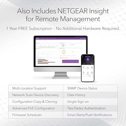 NETGEAR 28-Port PoE Gigabit Ethernet Smart Managed Network Switch (GS728TP) - Image 4
