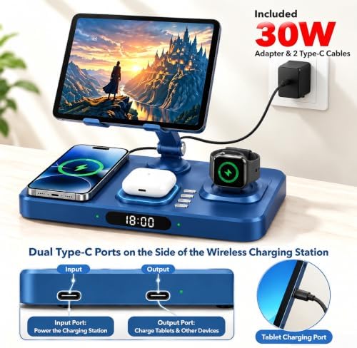 Wireless Charging Station for Apple Devices, Only for Apple Watch Charging - Image 3