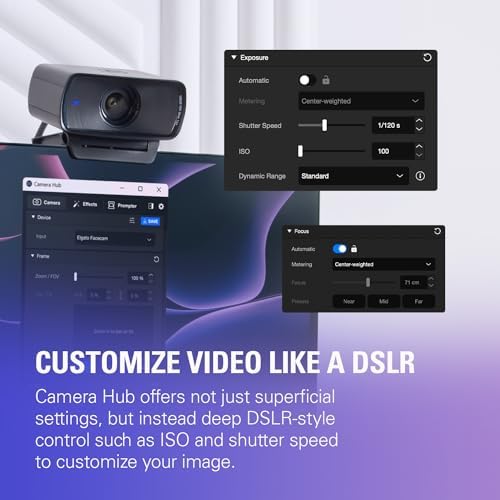 Elgato Facecam MK.2, Premium Full HD Webcam, HDR - Image 6