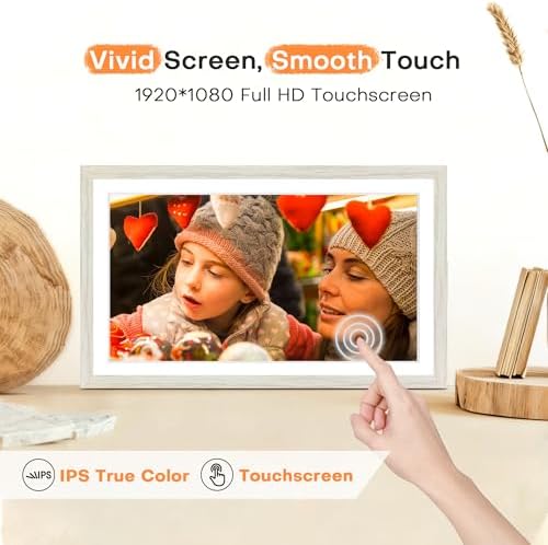 Digital Picture Frame, 15.6 Inch Frameo Digital Frame WiFi Large Display - Image 6
