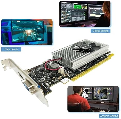 QTHREE GeForce GT 210 Graphics Card,1024 MB DDR3 64 Bit,HDMI,VGA,Low Profile Video Card for PC,GPU,PCI Express 2.0 x16,SFF,Low Power - Image 6