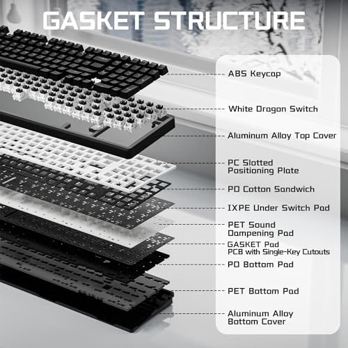 LEOBOG HI98C Pro Wireless Mechanical Gaming Aluminum Keyboard with Num Pad - Image 6