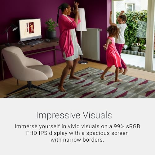 Dell 23.8" All-in-One Desktop, FHD, Intel Core 5 120U, Windows 11 Home - Image 2