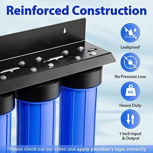 iSpring Ultimate Whole House Water Filter System w/Jumbo Sediment Filter - Image 2