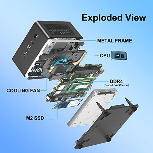 ASUS NUC 13 Pro, Intel NUC 13 Pro NUC13ANHi5 Mini PC,16GB RAM 512GB SSD - Image 6