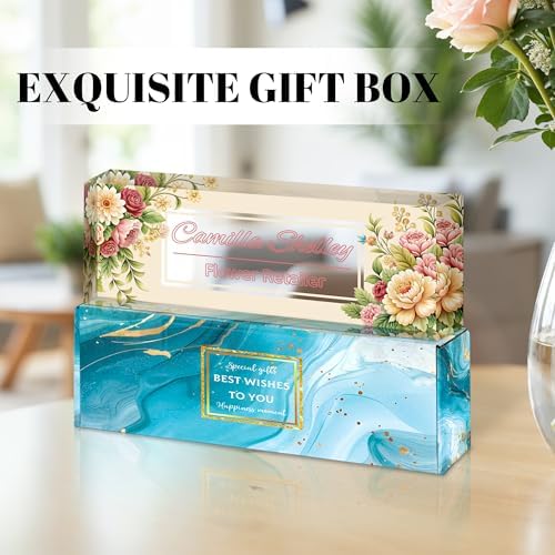 Ship Next Day Desk Name Plate Personalized, Custom Name Plate for Desk - Image 4