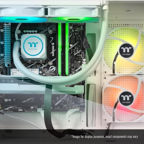 Thermaltake LCGS View 7896XS-270 Gaming Desktop (AMD Ryzen™ 7 7800X3D, ToughRam 32GB DDR5 6000MT/s RGB Memory, AMD Radeon™ RX 9060 XT 16GB, 1TB NVMe M.2, WiFi, Windows 11) V27S-B65K-96X-LCS - Image 7