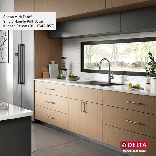 DELTA FAUCET DELTA Rivet 33-Inch Workstation Kitchen Sink Drop-In Top Mount 16 Gauge Stainless Steel Single Bowl with WorkFlow Ledge and Chef’s Kit of 5 Accessories, 95A931-33S-SS - Image 2