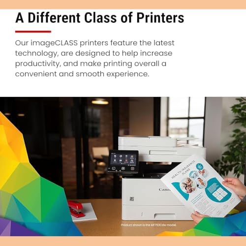 Canon imageCLASS LBP646Cdw Wireless Color Laser Printer - Single Function, Auto 2-Sided Duplex, 26 ppm, Mobile Print (AirPrint/Mopria) - Bundle with Deco Gear Printing eBook & 6FT USB Cable - Image 6