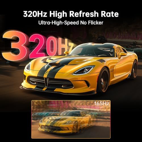 KTC 27 Inch QHD White Gaming Monitor 300Hz/320Hz H27E6 - Image 3