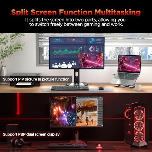 KOORUI 27 inch Mini-LED IPS Gaming Monitor, 200Hz 1ms, QHD 1440P HDR1000 - Image 3