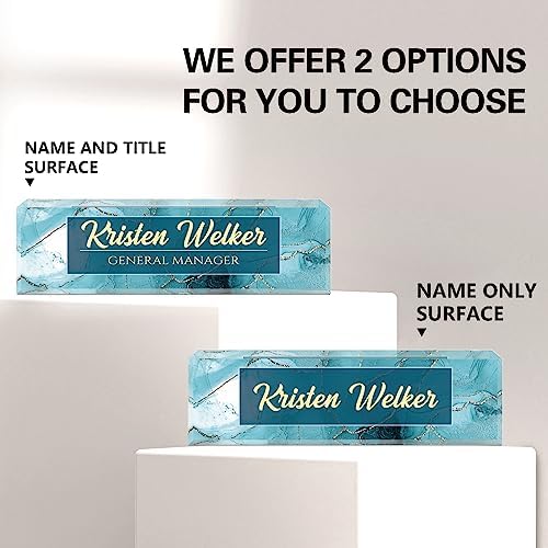 Name Plate for Desk, Desk Name Plate Personalized, Office Decor for Women - Image 2