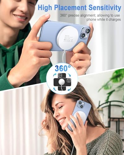 Magnetic Wireless Charger Mag Safe Charging Pad for iPhone 17/16/15/14/13 - Image 5
