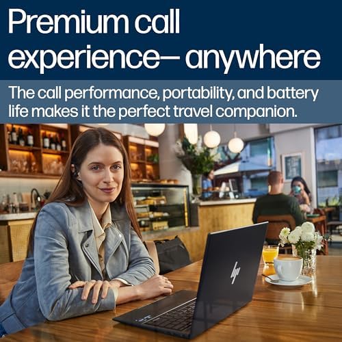 Poly Voyager Legend 50 - Bluetooth Headset - Wireless Headset with Mic - Four Noise-Canceling Mics, AI Noise Block & WindSmart Technology - Connectivity & Smart Call Controls - All-Day Comfort - Image 4