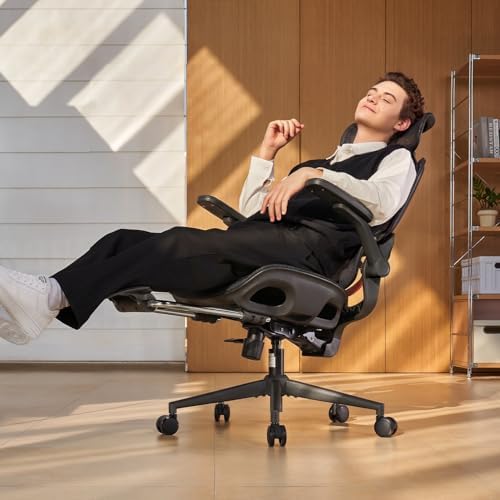 SIHOO B100 PRO Ergonomic Office Chair with Footrest, 4D Flip-Up Armrests by SIHOO