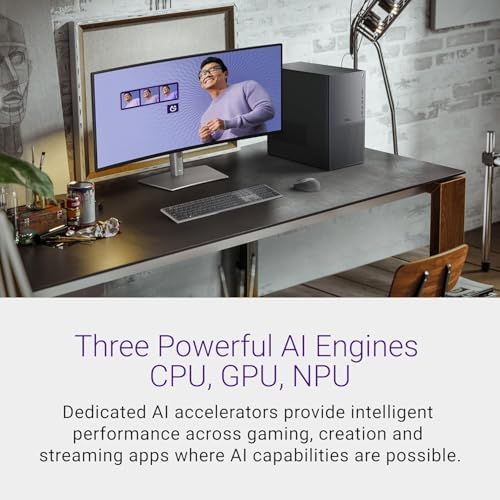 Dell Tower Plus EBT2250 Desktop Computer - Series 2 Intel Core Ultra 9 285K 24-Core CPU up to 5.7 GHz, 64GB DDR5 RAM, 2TB NVMe SSD, NVIDIA GeForce RTX 5070 12GB GDDR7, Windows 11 Pro, Graphite - Image 4
