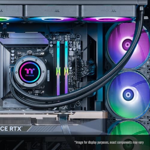 Thermaltake LCGS View u2890-380XL Gaming Desktop (Intel® Core™ Ultra 9 285K, ToughRam 32GB DDR5 6400MT/s RGB Memory, NVIDIA® GeForce RTX™ 5090, 2TB NVMe M.2, WiFi, Windows 11) VXLB-Z890-590-LCS - Image 6