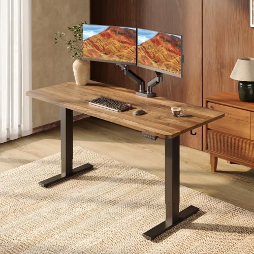SANODESK 1'' Thick One-Piece 60 x 24'' Height Adjustable Standing Desk by sanodesk