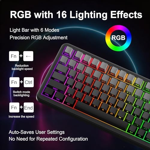 CORE V1 RGB Mechanical Keyboard,Color Black - Image 6