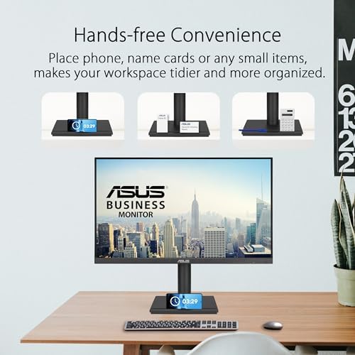 ASUS VA27DQFS 27 Inch 1080P Computer Monitor, USB Docking, TAA Compliant - Image 3