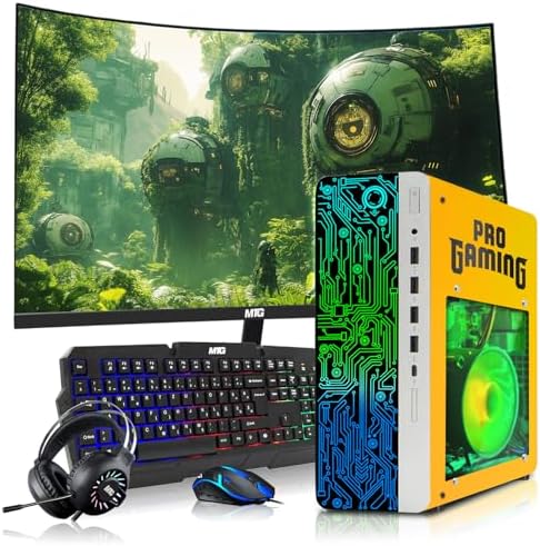 HP G4 Gaming PC, AMD Ryzen 3 Pro, 16GB RAM, 256GB SSD + 2x500GB HDD Win 11 by Amazon+Renewed