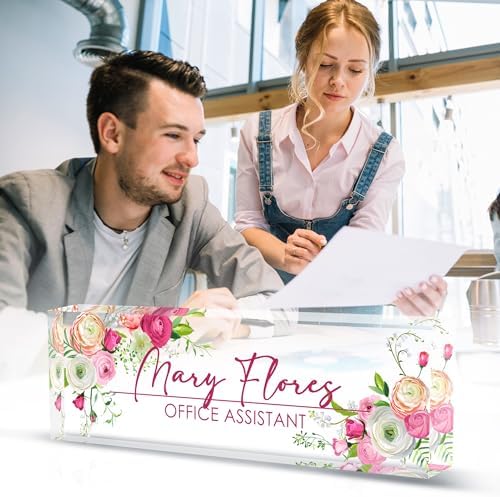 Personalized Desk Name Plate - Custom Gifts for Professionals & Employees - Image 3