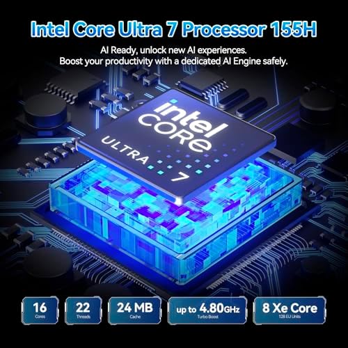ASUS NUC 14 Pro, Intel NUC 14 Pro NUC14RVH AI Mini PC, 32GB RAM,1TB SSD - Image 2