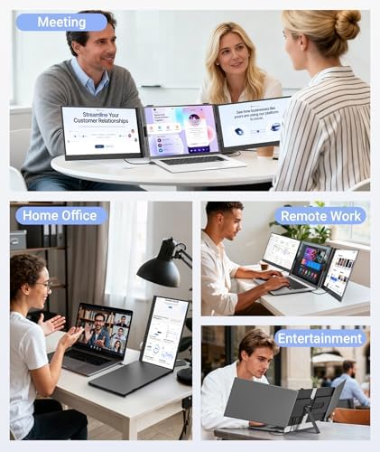 14" Laptop Screen Extender, Ultra-Thin FHD 1080P Portable Monitor - Image 6