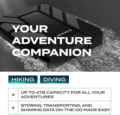 ADATA HD710 Pro, External Hard Drive, Black, 1TB - Image 6