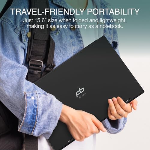 Packard Bell airFrame Dual 15.6-inch Portable Monitor, USB-C and HDMI, Vertical Stacking Display - Image 3