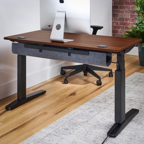 UPLIFT Desk FlexMount Desk Cable Management Channel (Dark Gray) - Image 7