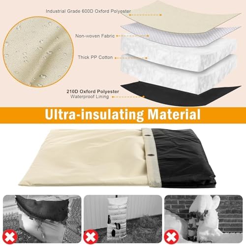 Backflow Insulated Cover for Well Pump Sprinkler Valve - Image 6