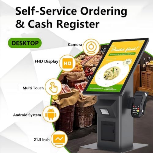 Multi-functional Payment Terminal Self Service Kiosk Fast Food Restaurant - Image 2