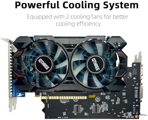 QTHREE GeForce GTX 750 Graphics Card,4GB,GDDR5,128Bit,HDMI,DVI,VGA - Image 3
