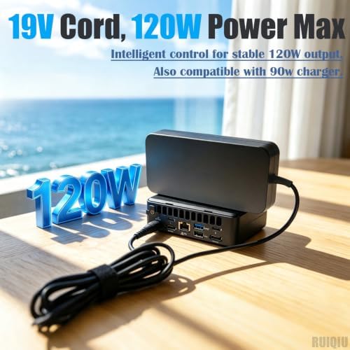 DC 19V Charger Compatible with Intel NUC 10 11 12 13 14Pro Kit Mini PC - Image 2