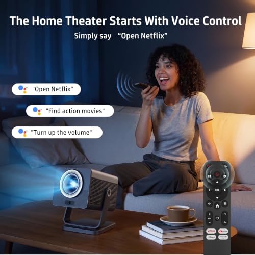 HP Projector with Netflix, USB-C Power Bank Compatible, 4K Supported MC450 - Image 3