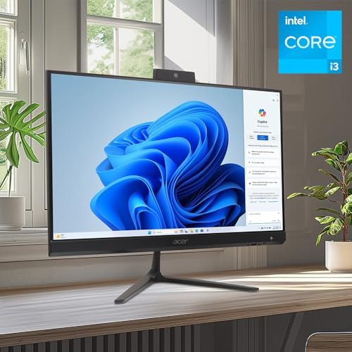 Acer Aspire C24 AIO Desktop | 23.8" Full HD IPS 120Hz Display | Intel Core i3-1305U | Intel UHD Graphics | 8GB DDR4 | 256GB PCIe SSD | Wi-Fi 6 | USB Keyboard & Mouse | C24-2YE13U3UNL-UR12 - Image 2