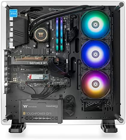 Thermaltake Shadow 370 v2 AIO Liquid Cooled Gaming PC (AMD Ryzen™ 5 5600X 6-core, DDR4 3600Mhz 16GB RGB Memory, NVIDIA® GeForce RTX™ 3070, 1TB NVMe M.2, WiFi,Win 10 Home) P3BK-B550-37S-LCS - Image 5