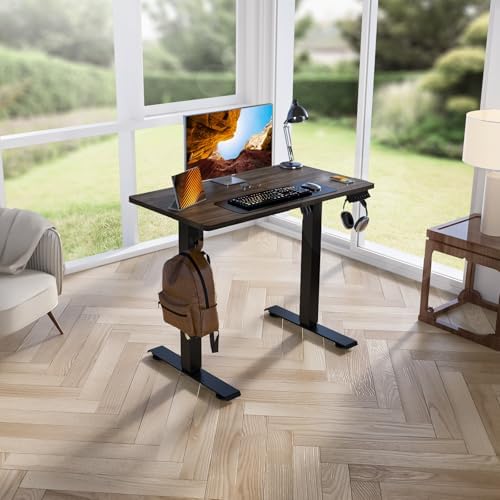 Kingant Standing Desk, 35x20 Inch Electric Height Adjustable Computer Desk - Image 2