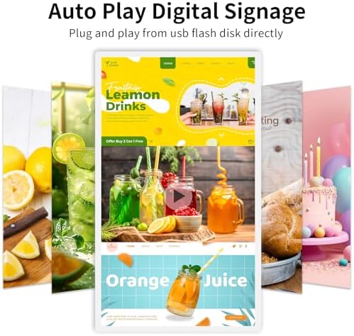 15.6" Digital Signage Display with Adjustable Stand - Image 3