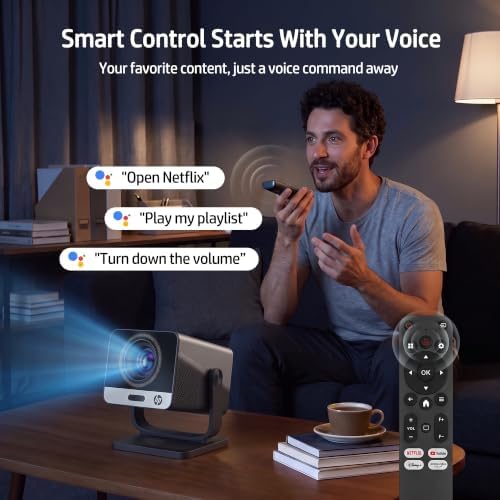 HP Projector with Netflix, USB-C Power Bank Compatible, 4K Supported MC475 - Image 4