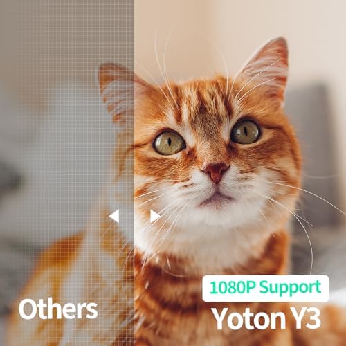 Yoton Y3 Mini Projector, Ultra-Compact 317g, 360° Stand, Auto Keystone - Image 5