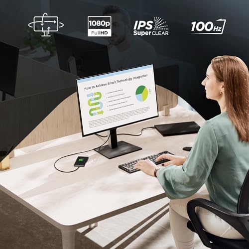 ViewSonic VG2751 27 Inch 1080p Computer Monitor, IPS 100Hz, USB C - Image 2