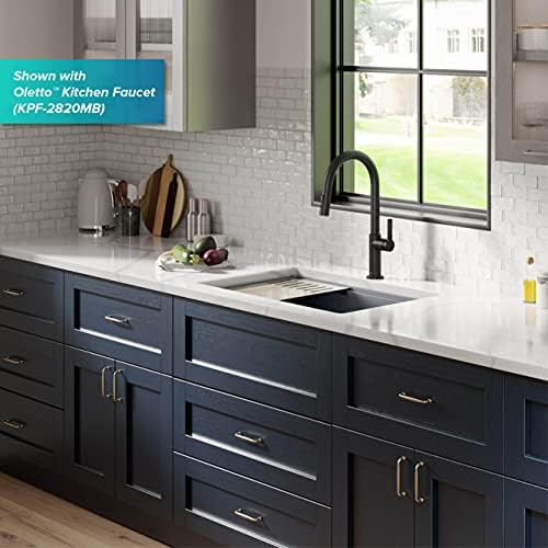 KRAUS Kitchen Sink Bellucci 29” Undermount Workstation Granite, Metallic Gray, Accessories, KGUW2-30MGR - Image 3