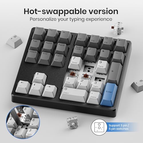 Kisnt KN34 Mechanical Numpad, Full-Function for Heavy Excel Financial - Image 5