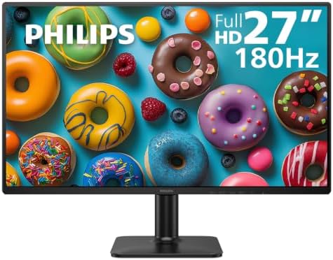Philips 27" Gaming Monitor FHD 180Hz Overlocked IPS HDR10, 27E2G2200 by Unknown