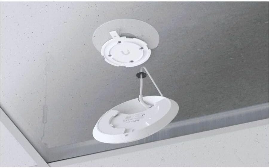 Ubiquiti U6+ Dual Band IEEE 802.11 a/b/g/n/ac/ax 3 Gbit/s Wireless Access Point - Image 2