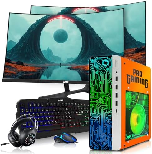 HP G4 Gaming PC, AMD Ryzen 3 Pro, 16GB RAM, 256GB SSD + 2x500GB HDD Win 11 by Amazon+Renewed