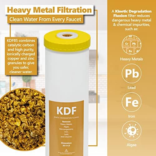 Express Water Whole House Water Filter, Heavy Metal, 3 Stage, 2-Year Set - Image 2