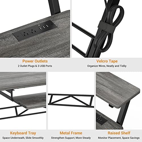 Armocity Music Studio Desk Production Workstation - Recording Studio Desk - Image 4